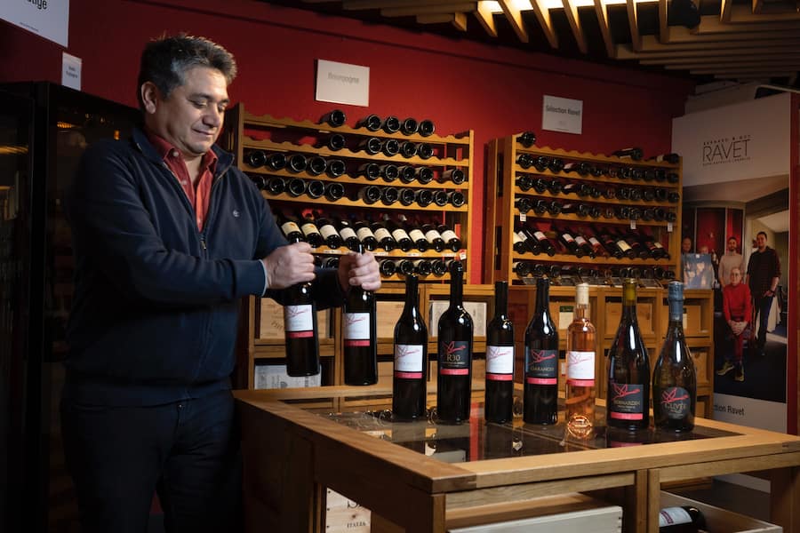 Rodrigo Banto ist der verantwortliche Ãnologe für die Collection Ravet