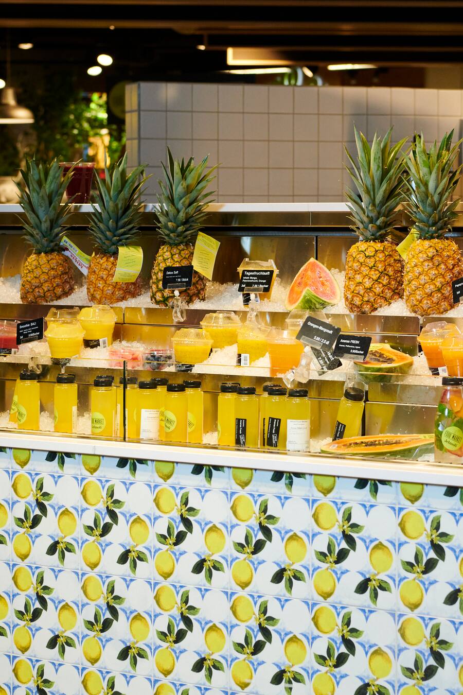 Jelmoli Zürich Saftbar