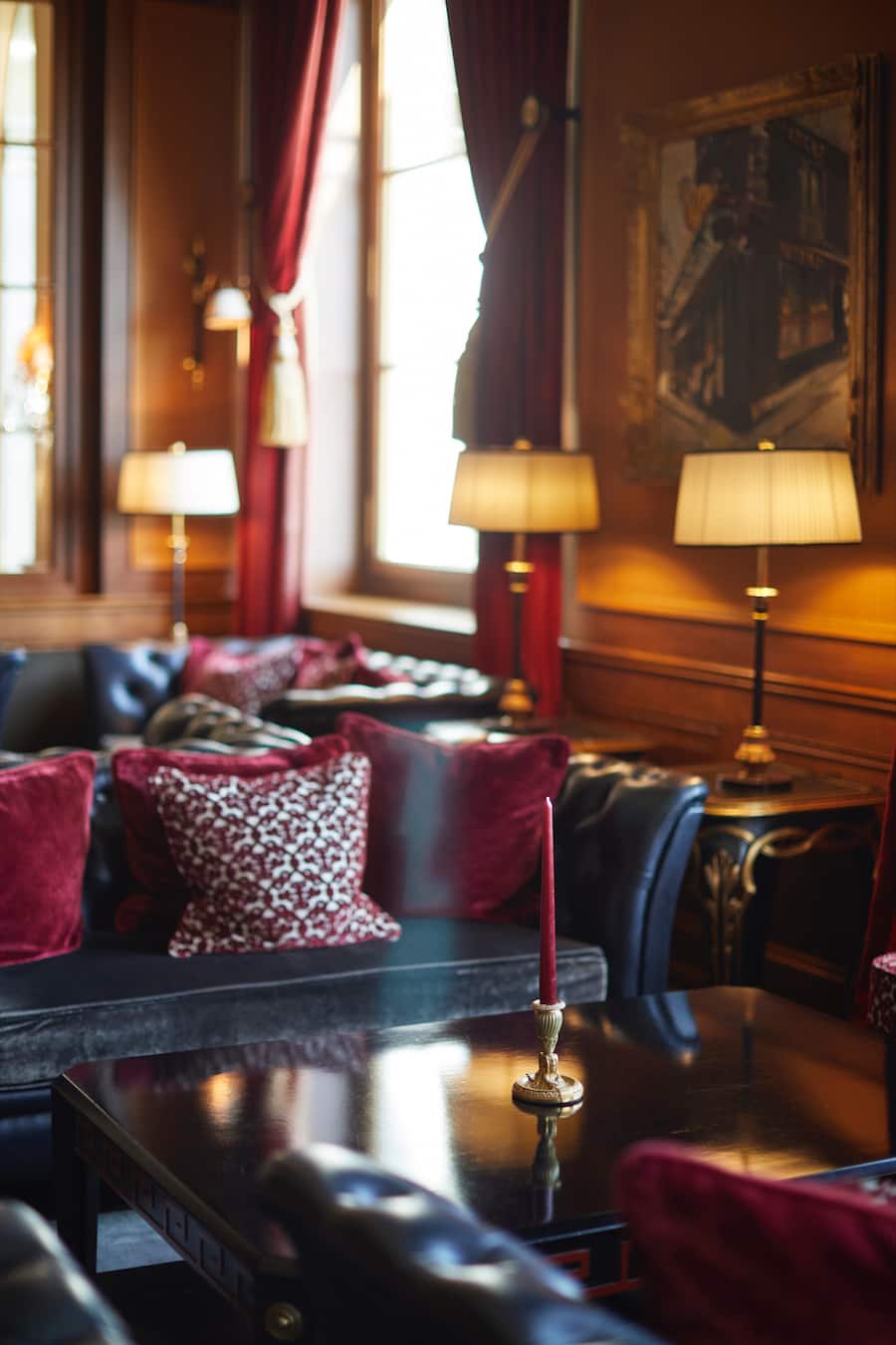 Bar, Grand Hotel Les Trois Rois, Basel, 20.04.2020, Foto Lucia Hunziker