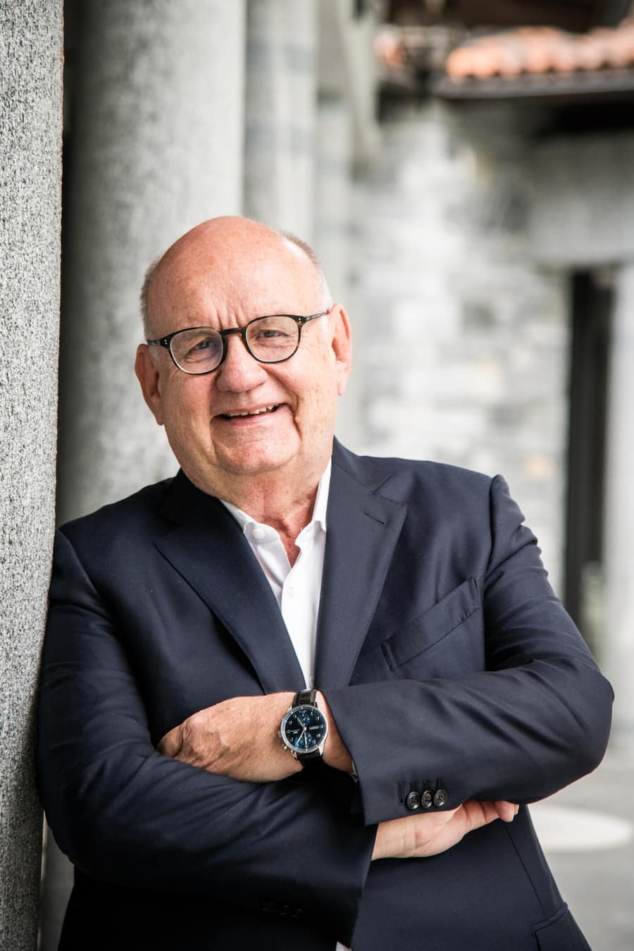 Urs Heller 2021 Tafelübergabe, Gastgeber des Jahres, Sergio Bassi, Castello del Sole, Locanda Barbarossa, Ticino © Thomas Buchwalder Urs Heller, Chefredaktor GaultMillau Schweiz und Patricia Heller, Leiterin Redaktion GaultMillau 2021