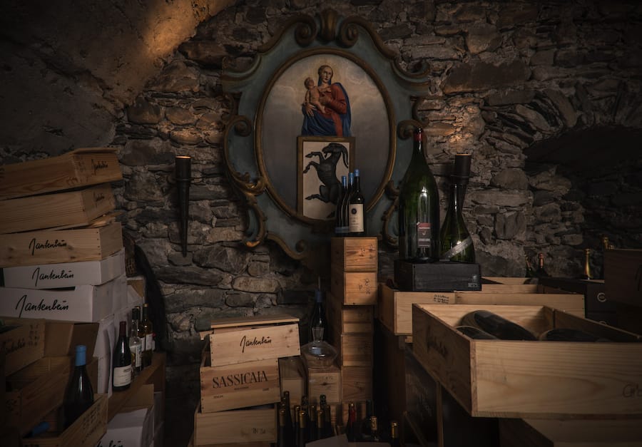 Weinkeller Schloss Schauenstein in Fürstenau GR