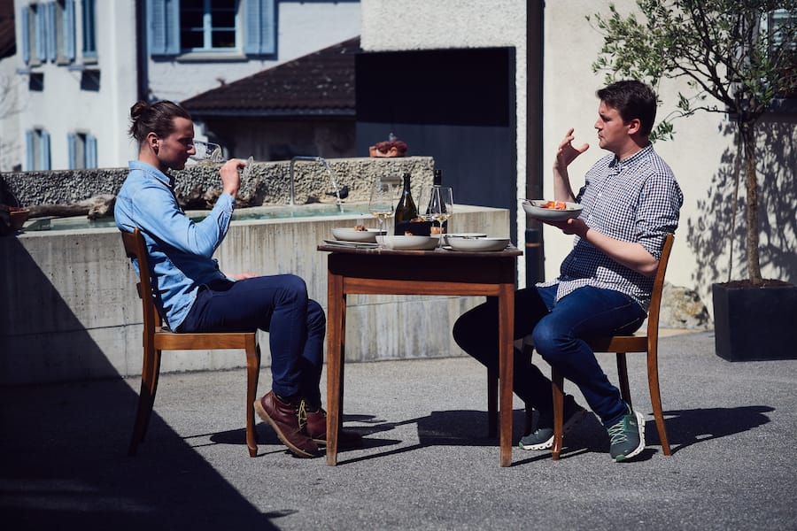 Winzer Patrick Adank und Marco Franzelin 2021