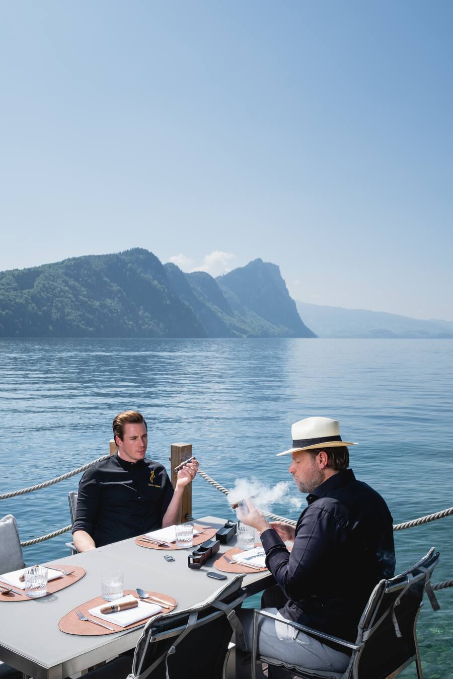 Davidoff Vitznauerhof Chef Jeroen Achtien mag Zigarren 2022