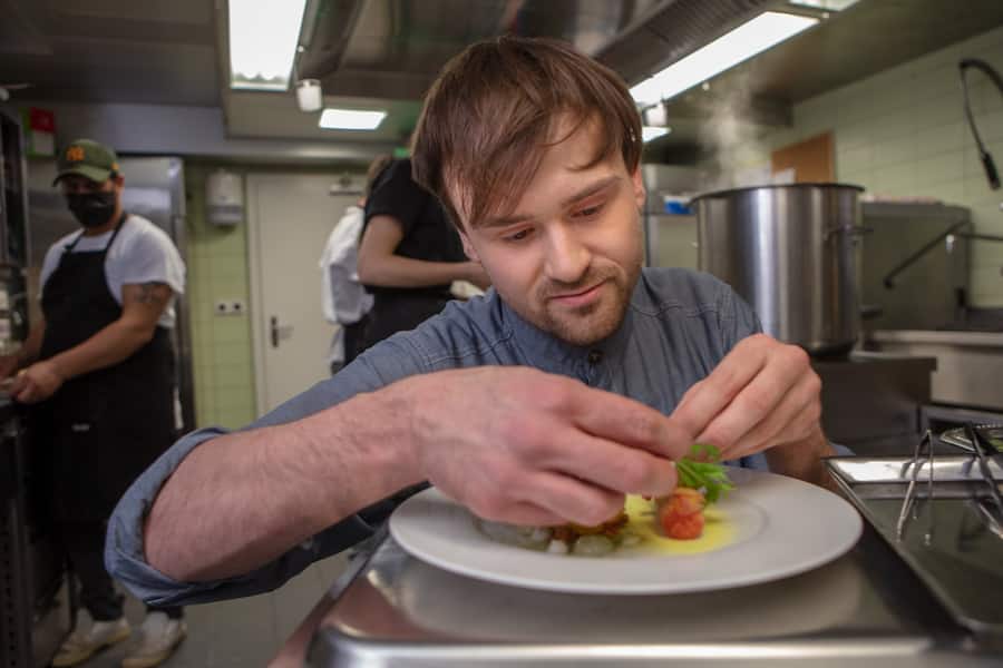 Küchenchef Daniel Schiavetta