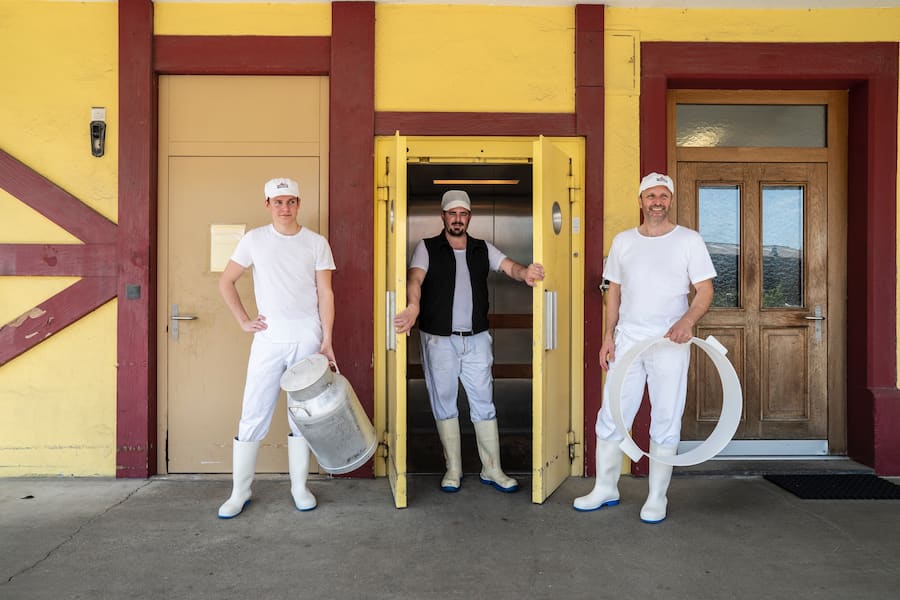 Käserei Hildisrieden Produktion Sbrinz AOP 2022