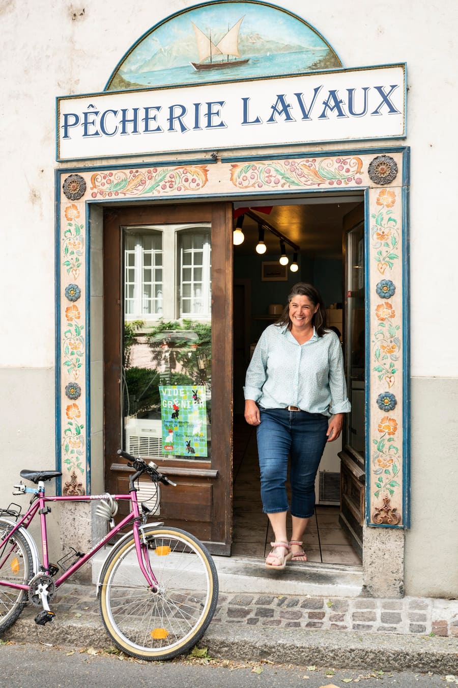 Mélanie Weber, Vigneronne, Cully, kommt aus Pêcherie lavaux