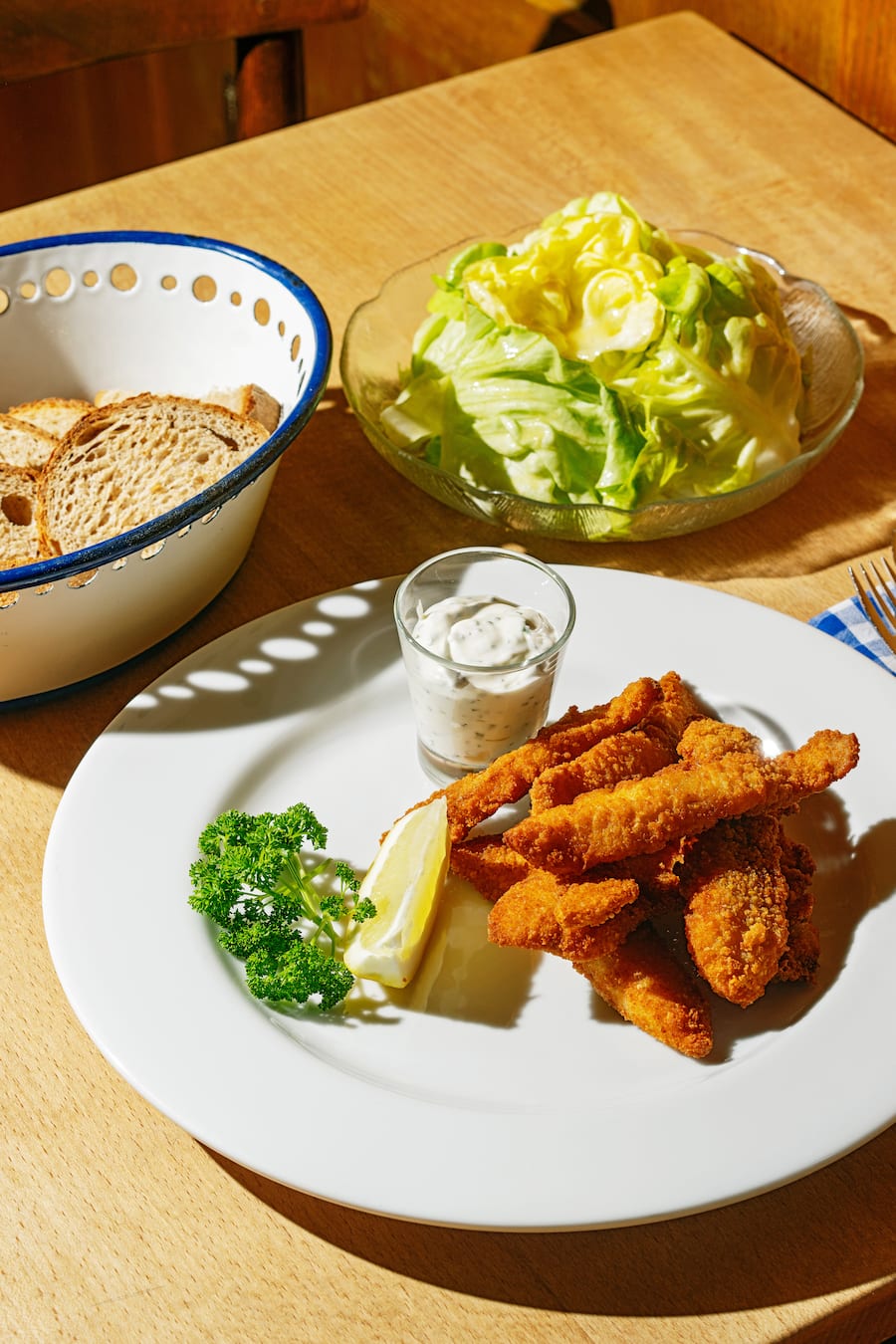 Fischstäbli im Restaurant Sihlmatt in Menzingen