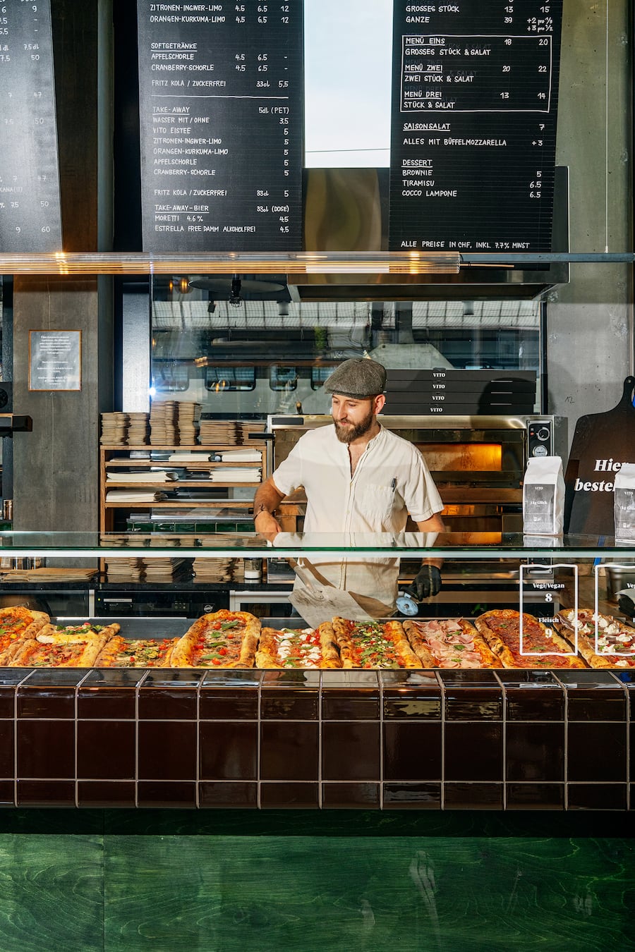 Vito Pizza in Zürich an der Europaallee