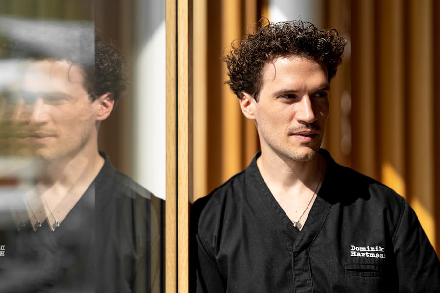 Restaurant Magdalena, Rickenbach (SZ) - Dominik Hartmann, Chefkoch - Copyright Olivia Pulver - April 2022