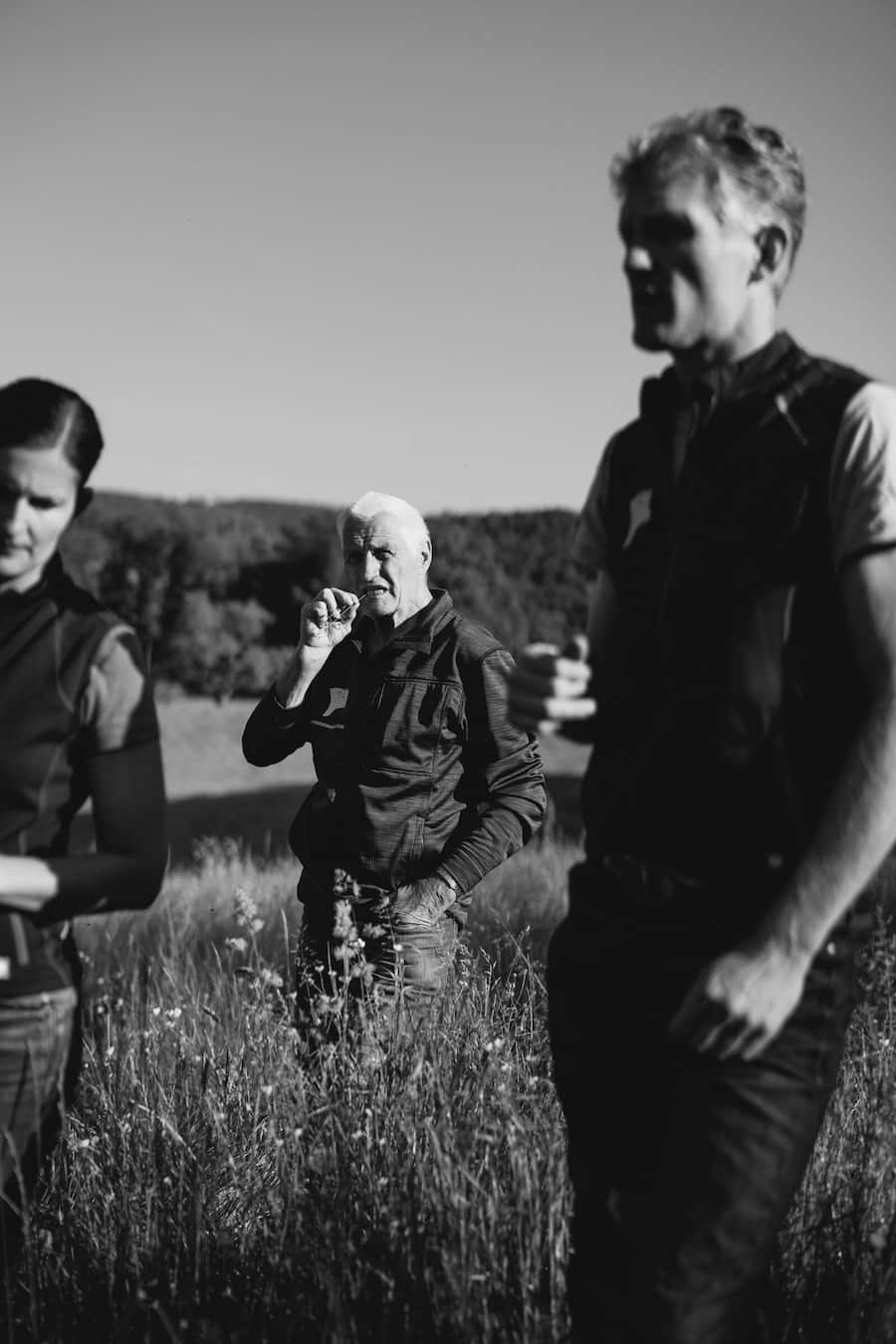 Hof Hoggen, Reigoldswil, Swiss Black Angus, Aberdeen Angus, Mutterkuhhaltung, Luma, IP Suisse, Annette und Thomas Rieder-Gysin, Vater Hans