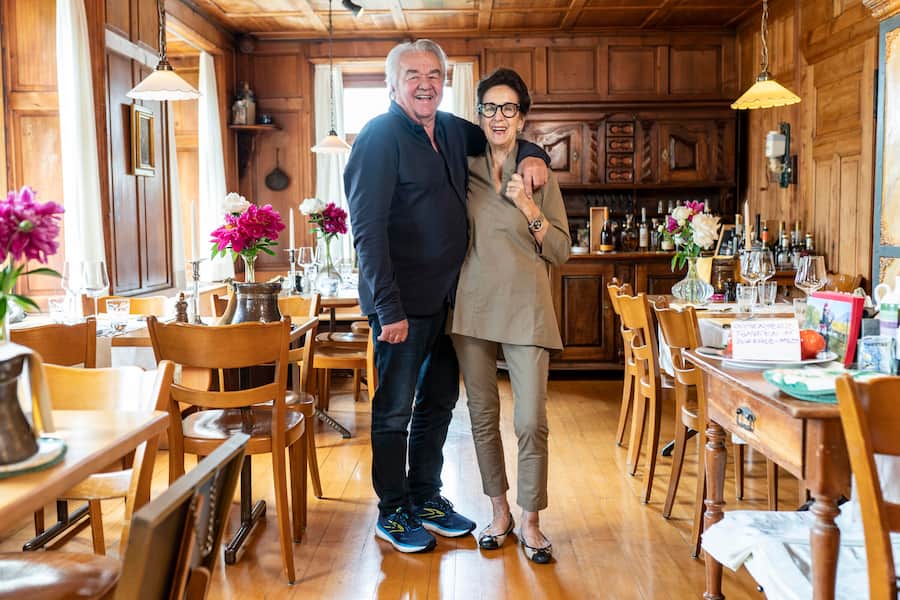 Landhaus Flaesch, Ignaz und Theresa Baumann