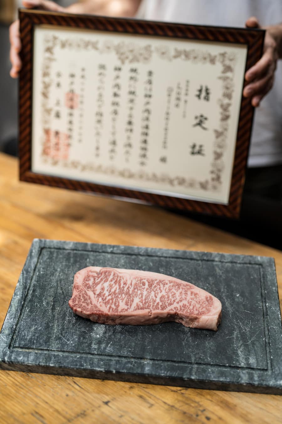 Original japanisches Wagyu A3 - Luma Delikatessen - Lucas Oechslin und Marco Tessaro - Wagyu / Kobe - Copyright Olivia Pulver - 12. Mai 2022