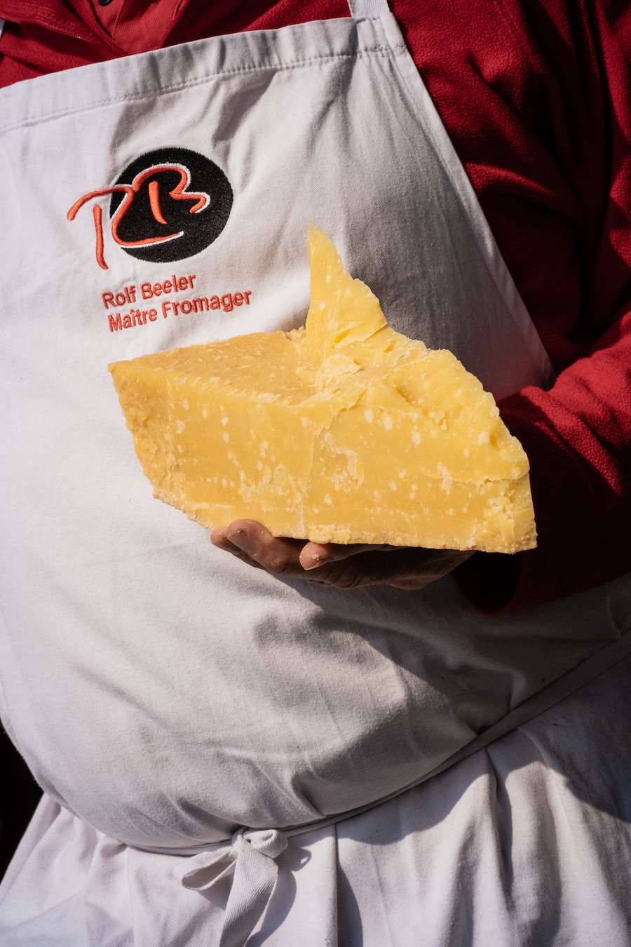 Markt in Luzern Sbrinz AOP Käse von Rolf Beeler 2022