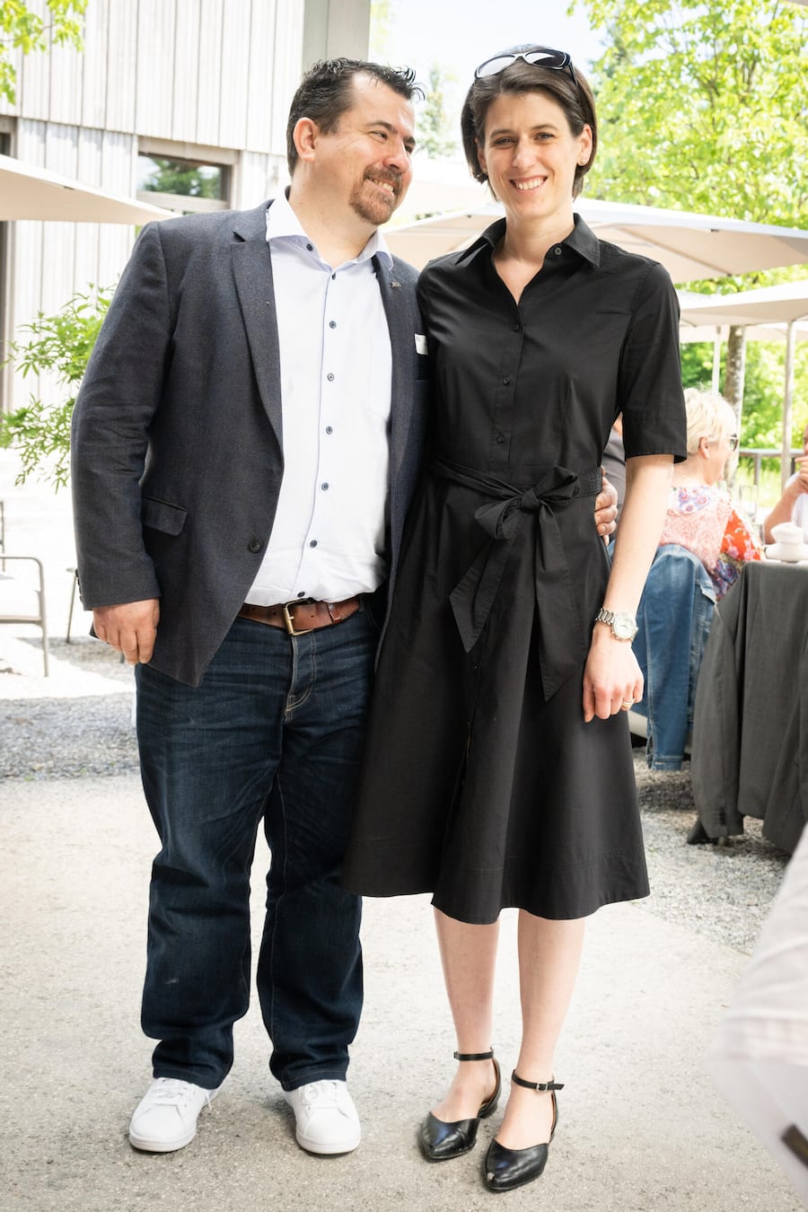 Jeunes Restaurateurs 2022: Präsident Martin Thommen mit seiner Frau