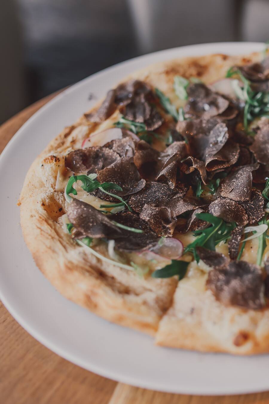 The Alpina Gstaad Zero Waste pasta pizza