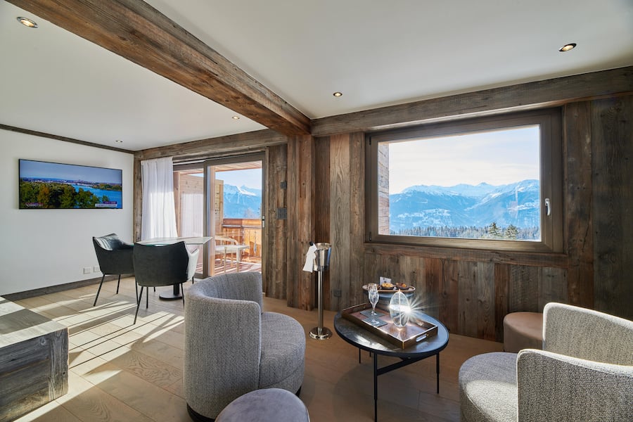 Crans Montana, le 12 janvier 2022 Aida Restaurant - SPA Hôtel © Sedrik Nemeth