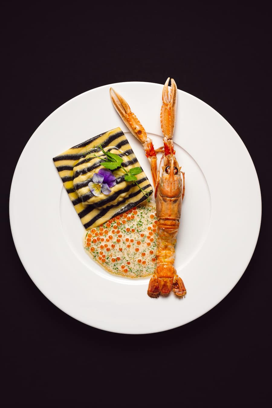 Langusten-Ravioli - Bellevue Palace Bern - Swiss Deluxe Tour Juli 2022 - Copyright Olivia Pulver - 04.07.2022