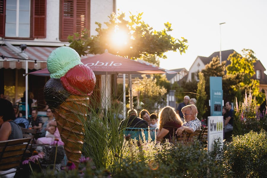 Casa Nobile, Gelateria, Bätterkinden, Sommerfest
