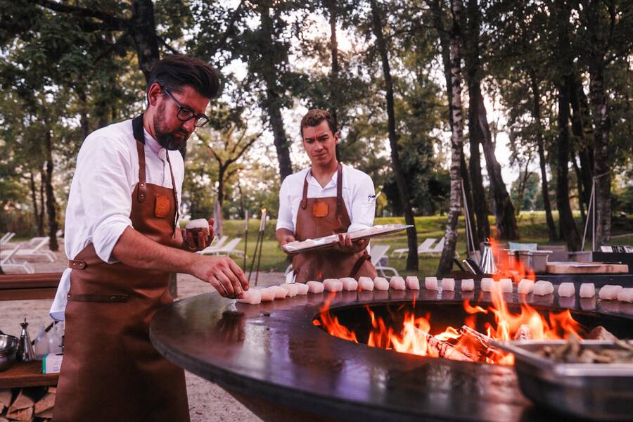 Castello del Sole, Ascona, TI OFYR-Grill, Mattias Roock, 2022