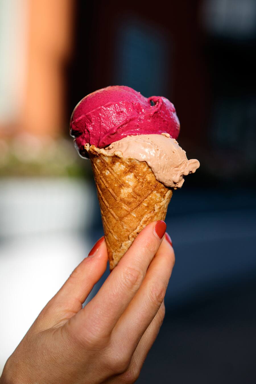 Glace «Eisvogel» in Zürich