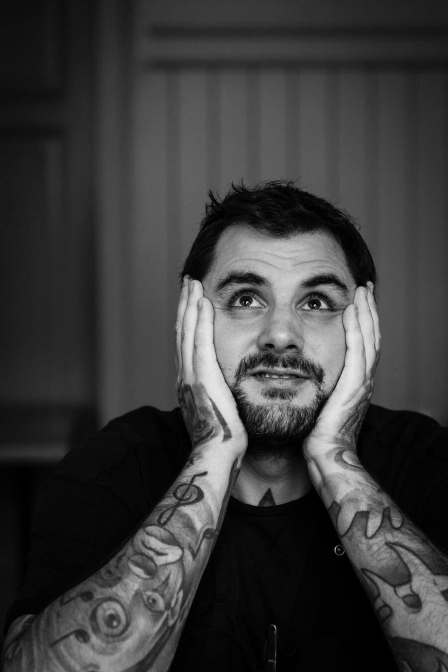 Restaurant Maihöfli Luzern - Küchenchef Oscar de Matos und Partnerin bzw. Gastgeberin Nadine Baumgartner - November 2021 - Copyright Olivia Pulver