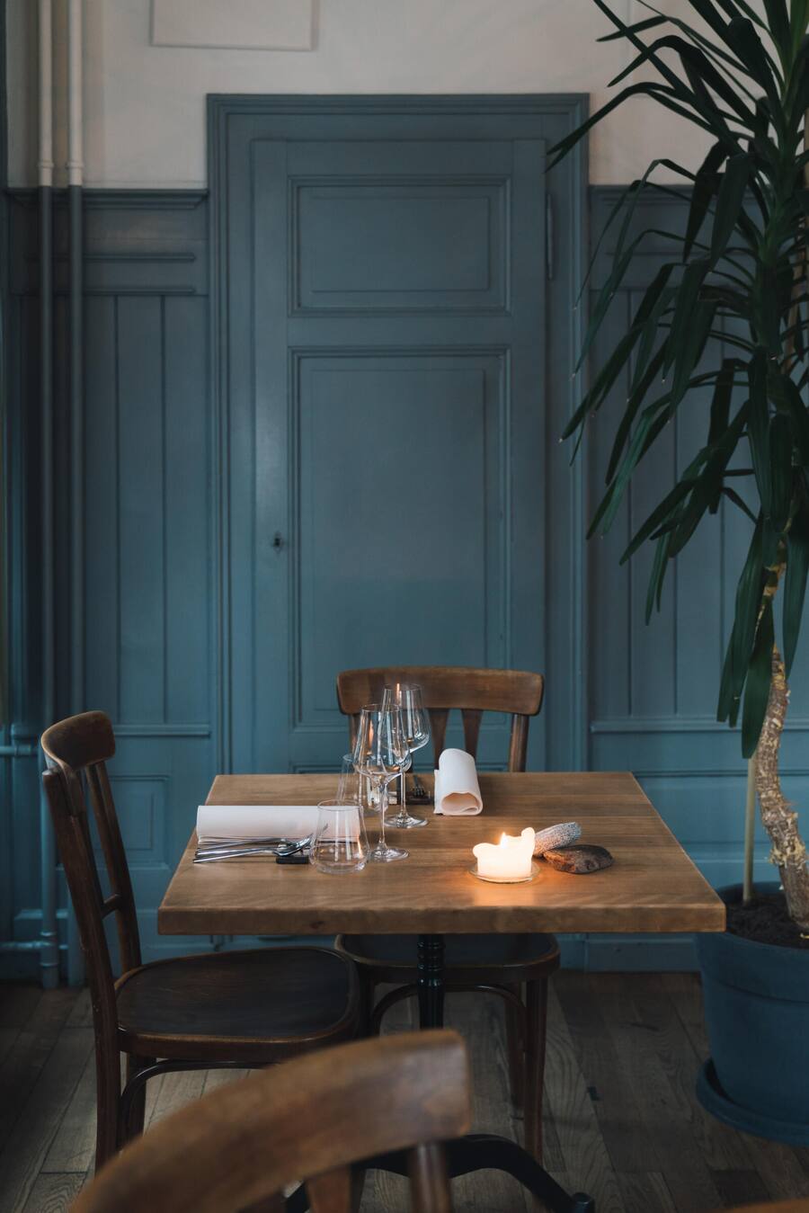 Restaurant Maihöfli Luzern - Küchenchef Oscar de Matos und Partnerin bzw. Gastgeberin Nadine Baumgartner - November 2021 - Copyright Olivia Pulver