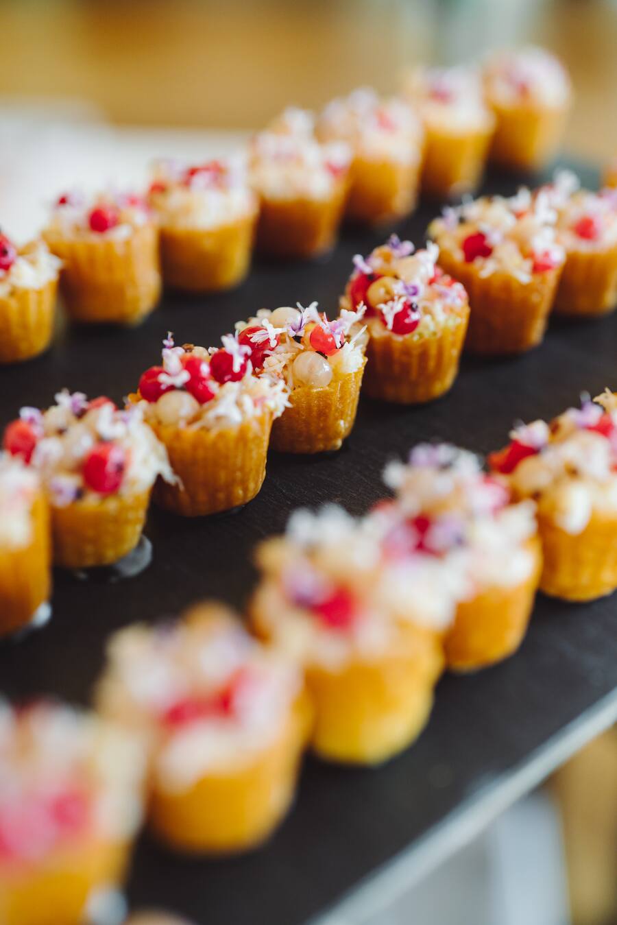 Amuse Bouche von Patrick Mahler, Focus Park Hotel Vitznau - GaultMillau Garden Party 2022 - Bad Ragaz - 14.8.2022 - Copyright Olivia Pulver