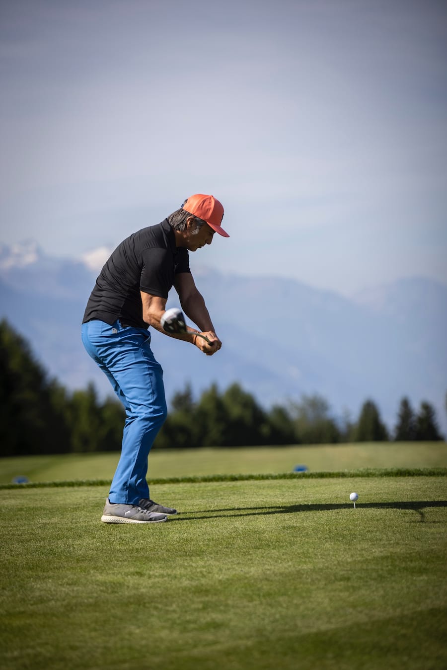 Dreier Column Longhitter! Murat Yakin begeisterte mit seinen langen Abschlägen.