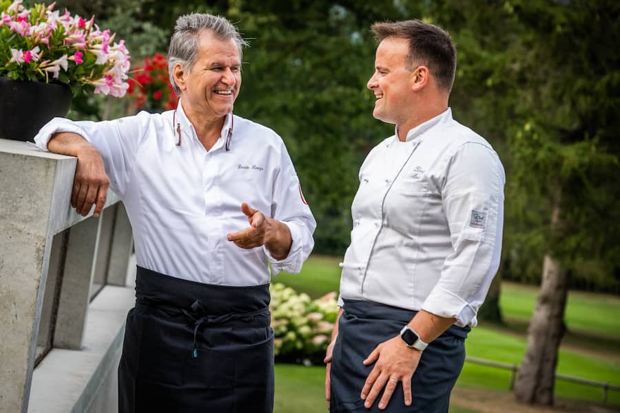 Gault&Millau Garden Party 2022: Dario Ranza mit Loris Meot