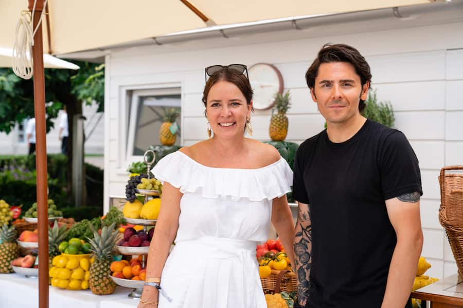 Nina Müller, Jelmoli & Nenad Mlinarevic - Gault&Millau Garden Party - Sonntag, 15. August 2021 - Copyright Olivia Pulver