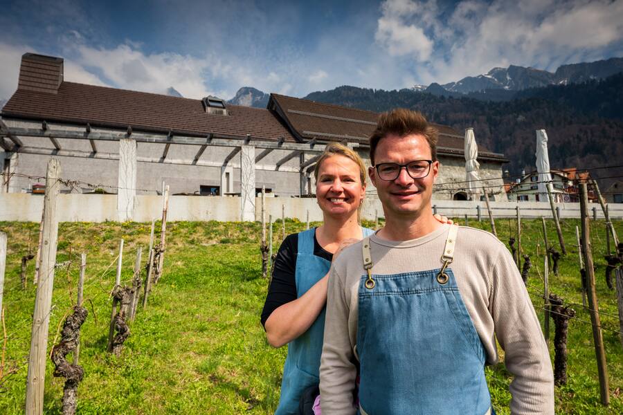 Julia und Oliver Friedrich Alter Torkel in Jenins 2022