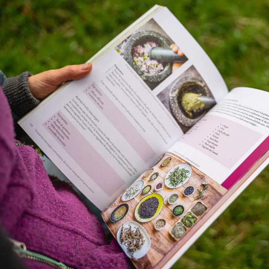 Michaël Berthoud livre plantes sauvages