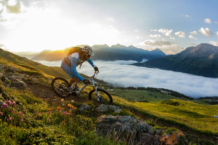 Mountainbike Tour im Engadin St. Moritz 2022