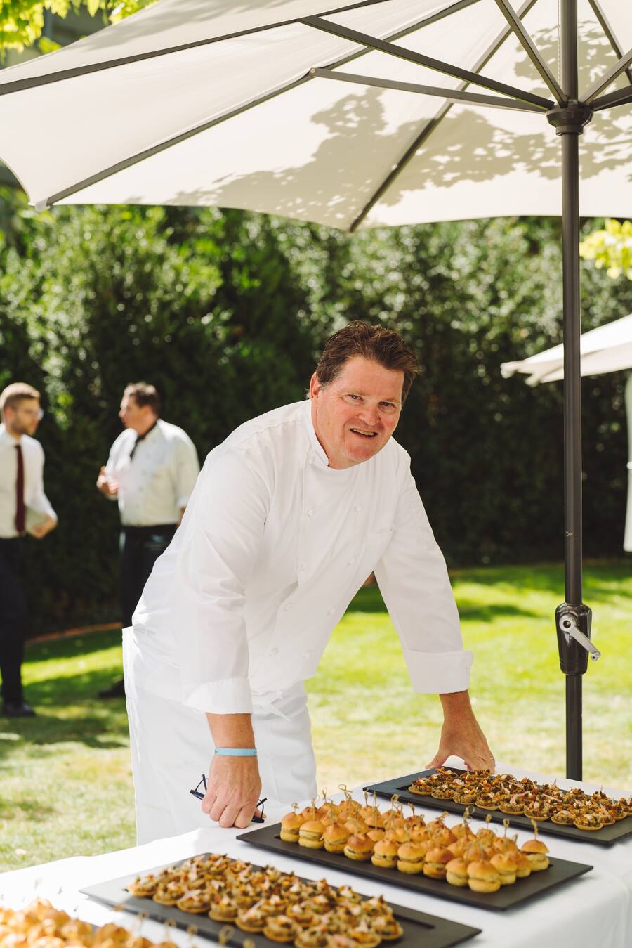 Pierrot Ayer, Le Pérolles - GaultMillau Garden Party 2022 - Bad Ragaz - 14.8.2022 - Copyright Olivia Pulver