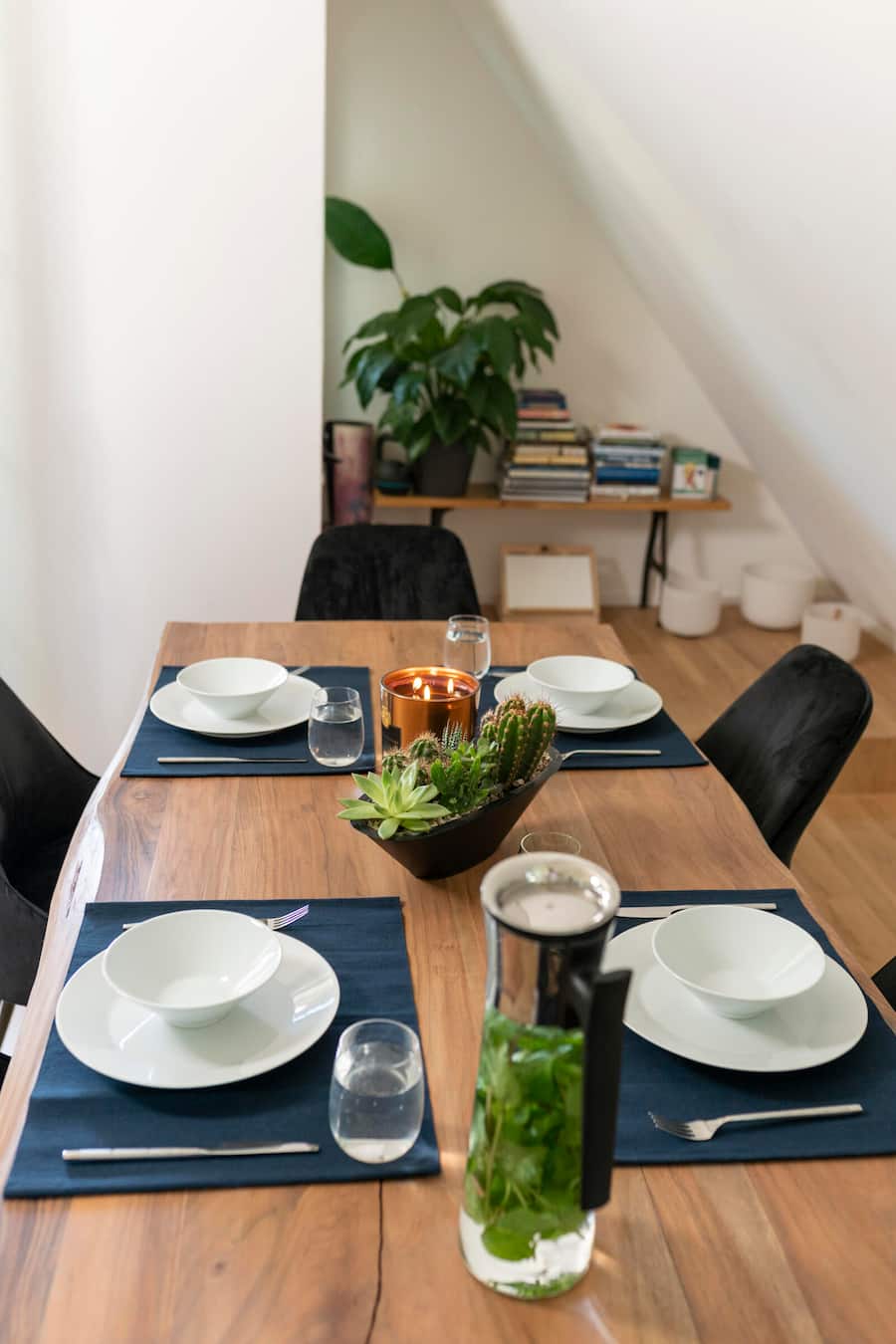 Anja Leuenberger, kocht bei sich zuhause in Adliswil