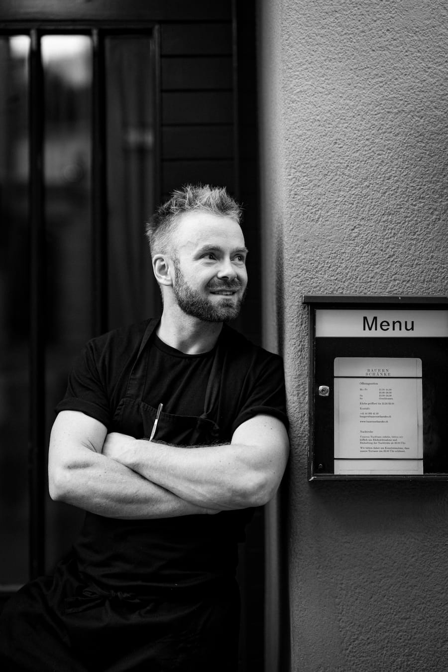 Thomas Brandner, Chefkoch Bauernschänke Zürich kocht mit LUMA Delikatessen - 29.8.2022 - Copyright Olivia Pulver