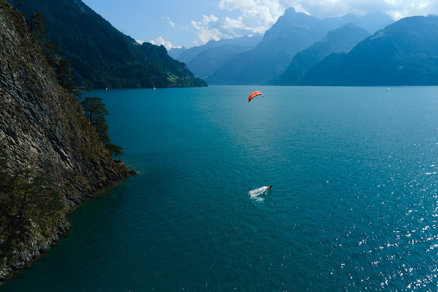 Dominik Hartmann Kite Surfen
