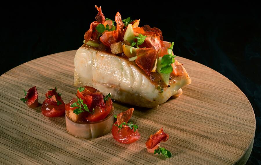 Gericht Barbue von Franck Giovannini Hotel de Ville Crissier 2022