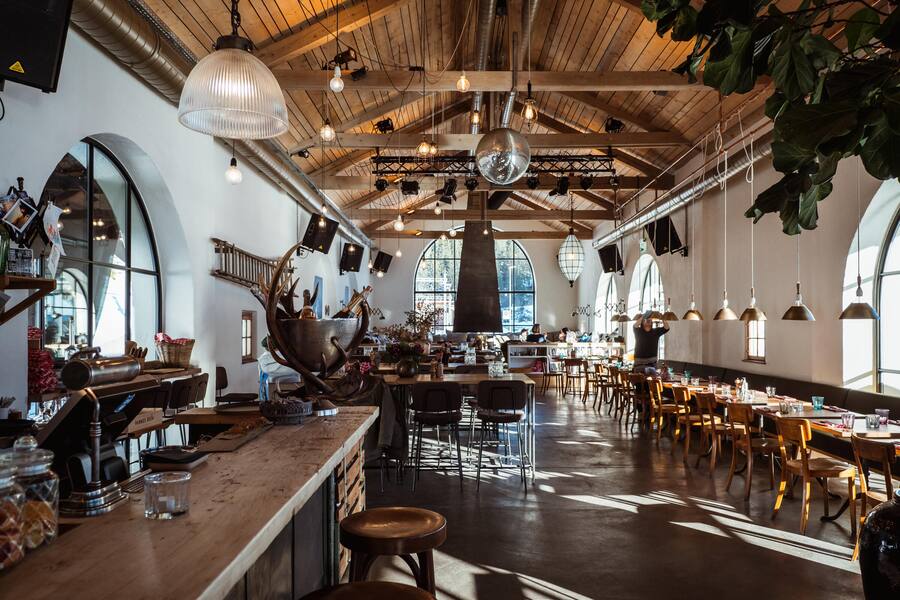 Restaurant Güterschuppen, Arosa, Graubünden - Januar 2020 - Copyright Olivia Pulver Gueterschuppen, GuÌterschuppen - Arosa © Olivia Pulver