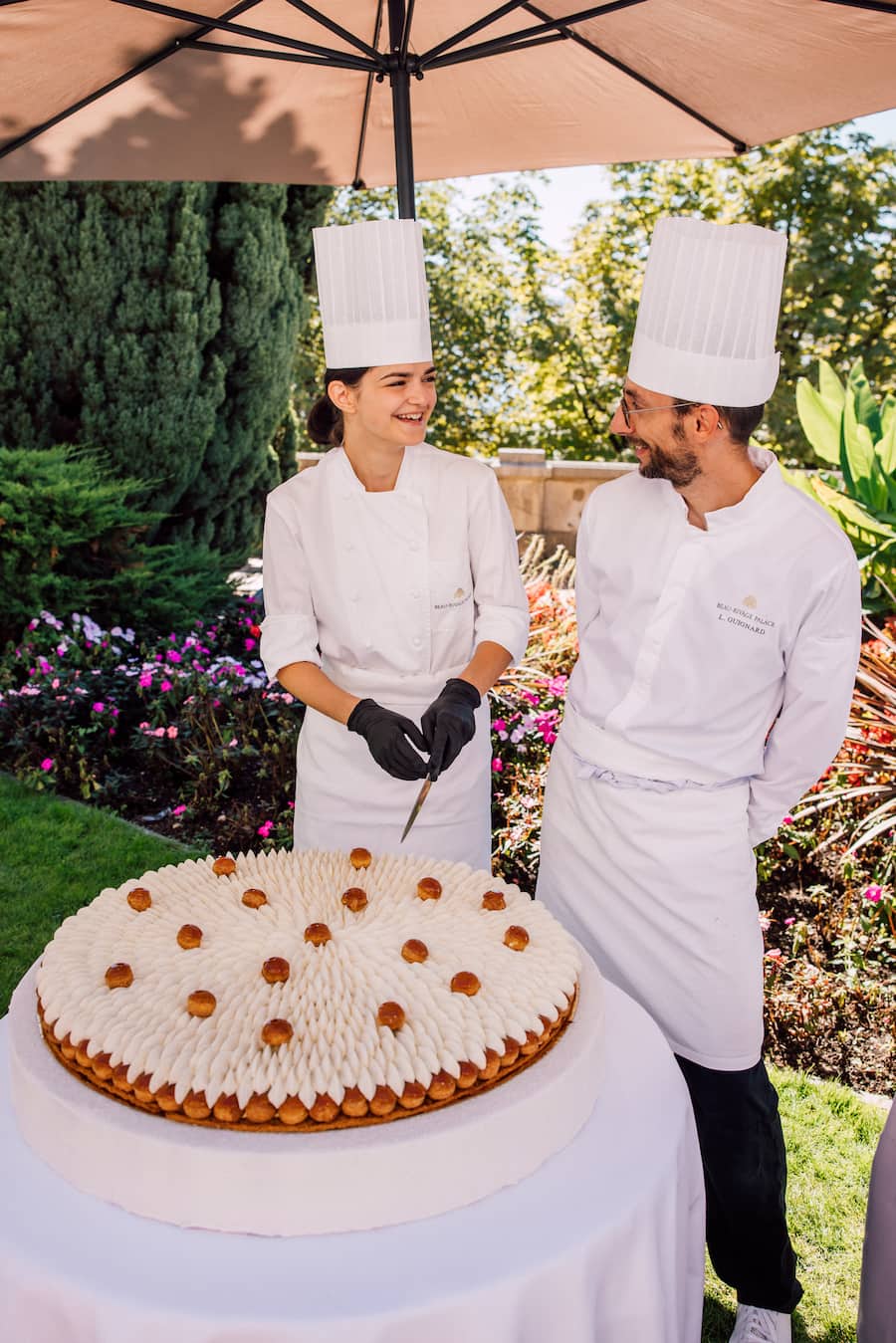 Axelle Zucchinetti und Patissier Laurent Guignard, 2022