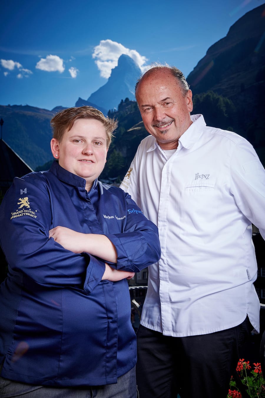Hotel Zermatterhof Heinz Rufibach und Mirjam Schwarz