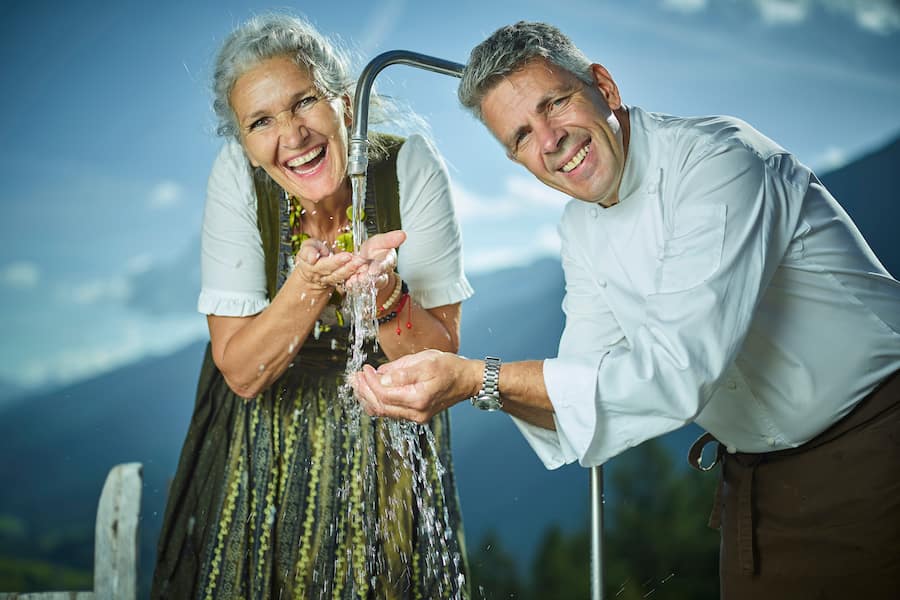 Köche im Wallis Brigitte und Peter Gschwendtner Hotel Wellness Restaurant Castle