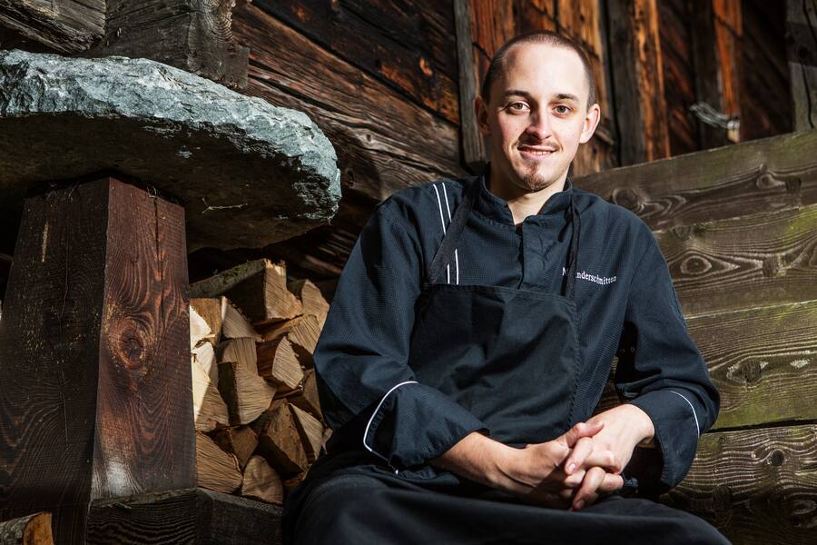 Köche im Wallis Mario Inderschmitten Restaurant Albrun