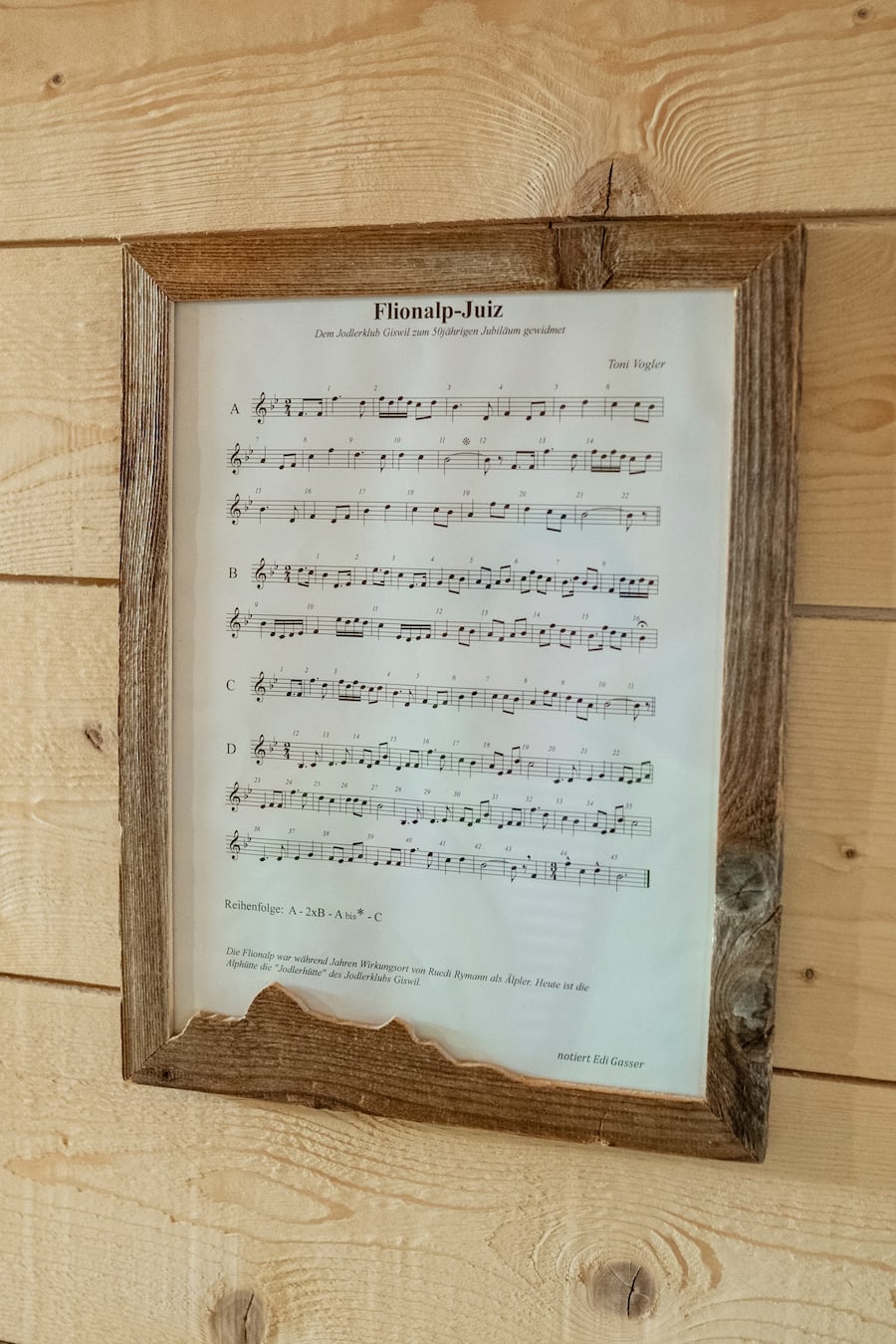 Sbrinz AOP Fluonalp, Alpkäserei und Bergrestaurant oberhalb Giswil 2022