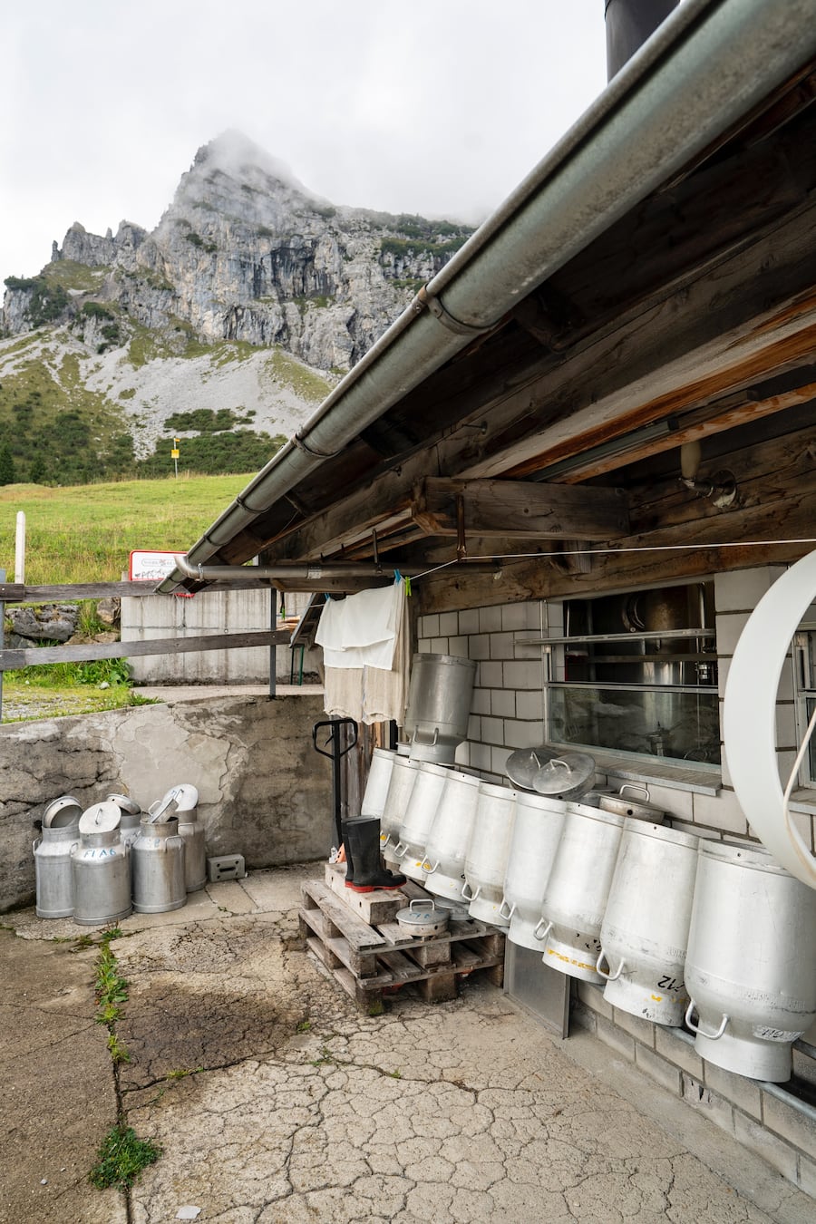 Sbrinz AOP Fluonalp, Alpkäserei und Bergrestaurant oberhalb Giswil 2022