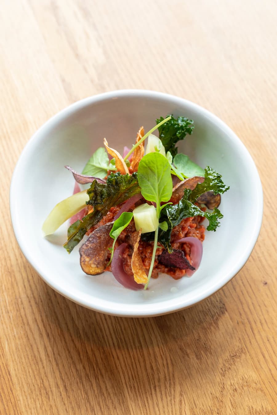 Werkstatt Marktplatz 11, St. Gallen, Tartar mit Rauchmayo