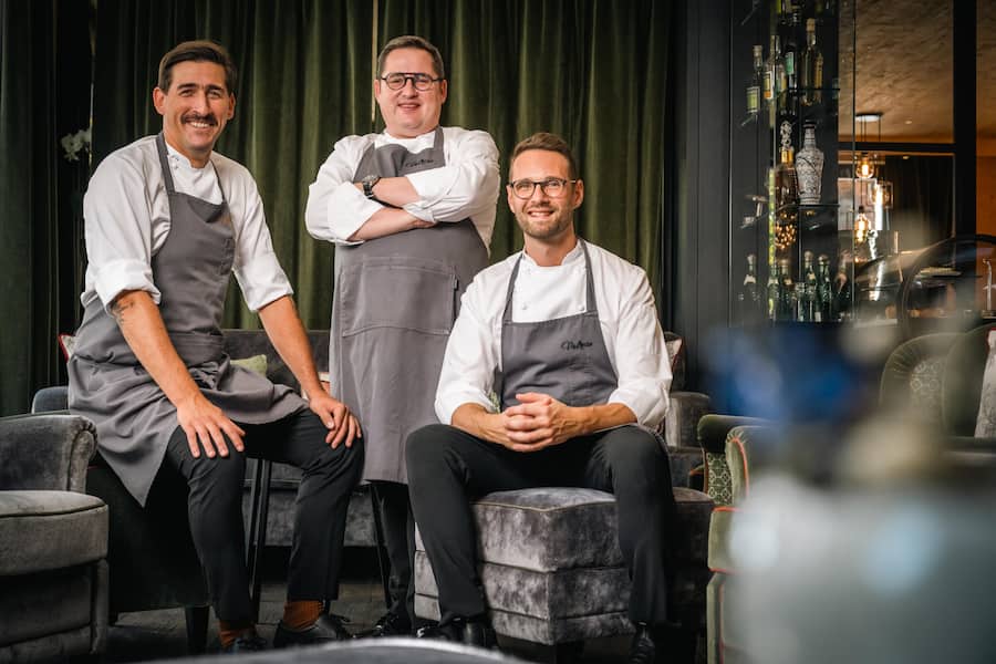 Benoit Carcenat, Restaurant Valrose 2022: Sous-Chef Victor Mories Chef de Patisserie Josselin Jacquet