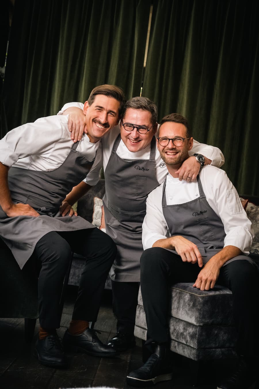 Benoit Carcenat, Restaurant Valrose 2022: Sous-Chef Victor Mories Chef de Patisserie Josselin Jacquet