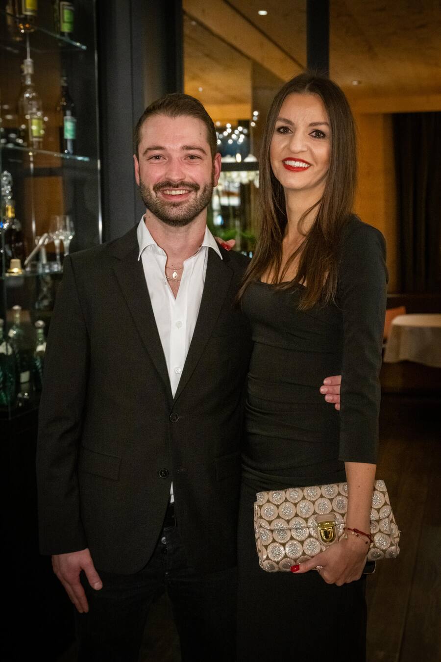 Benoit Carcenat wird Koch des Jahres 2022: Reto Brändli mit Freundin