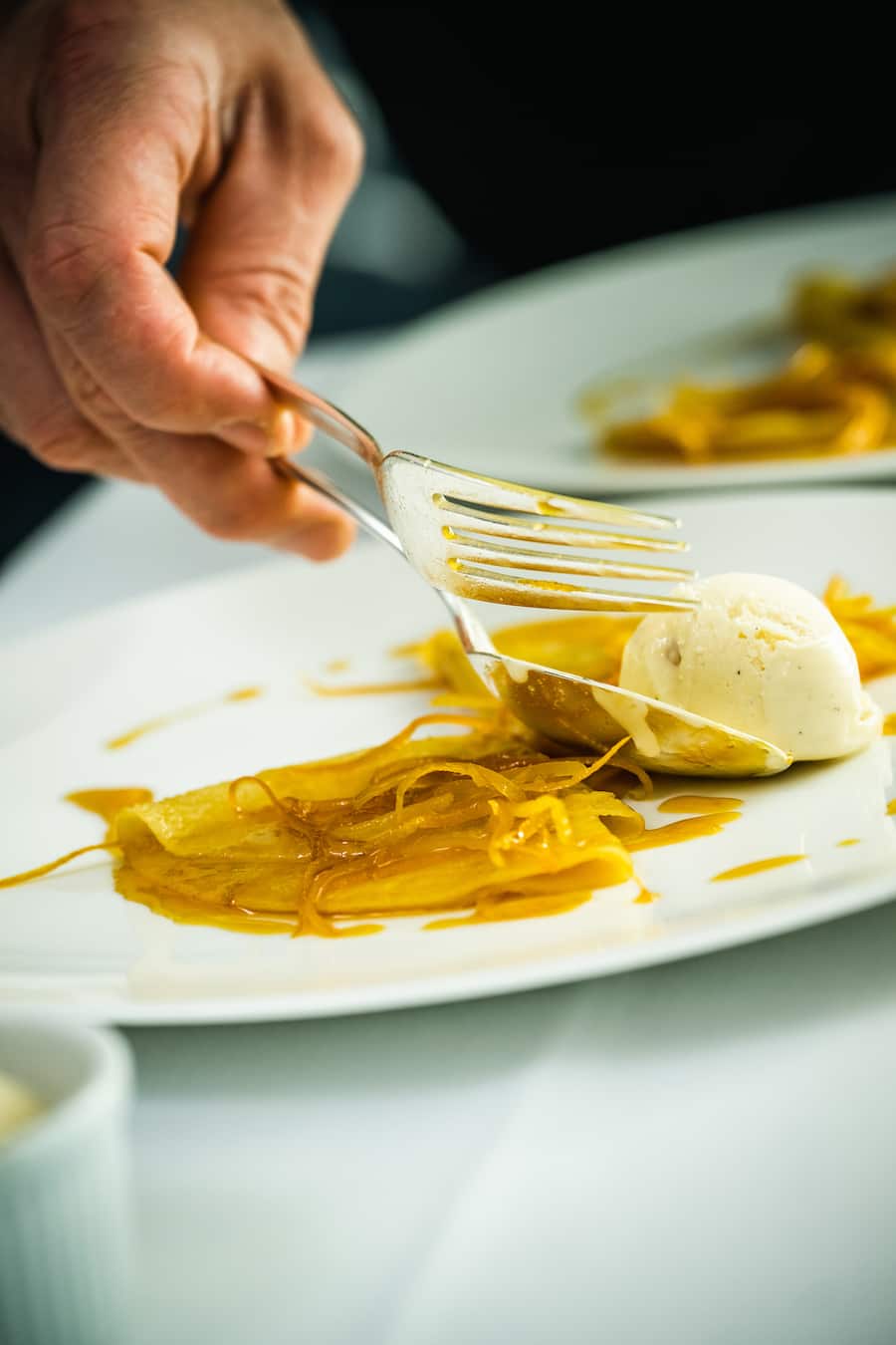 Dessert Crepe Suzette